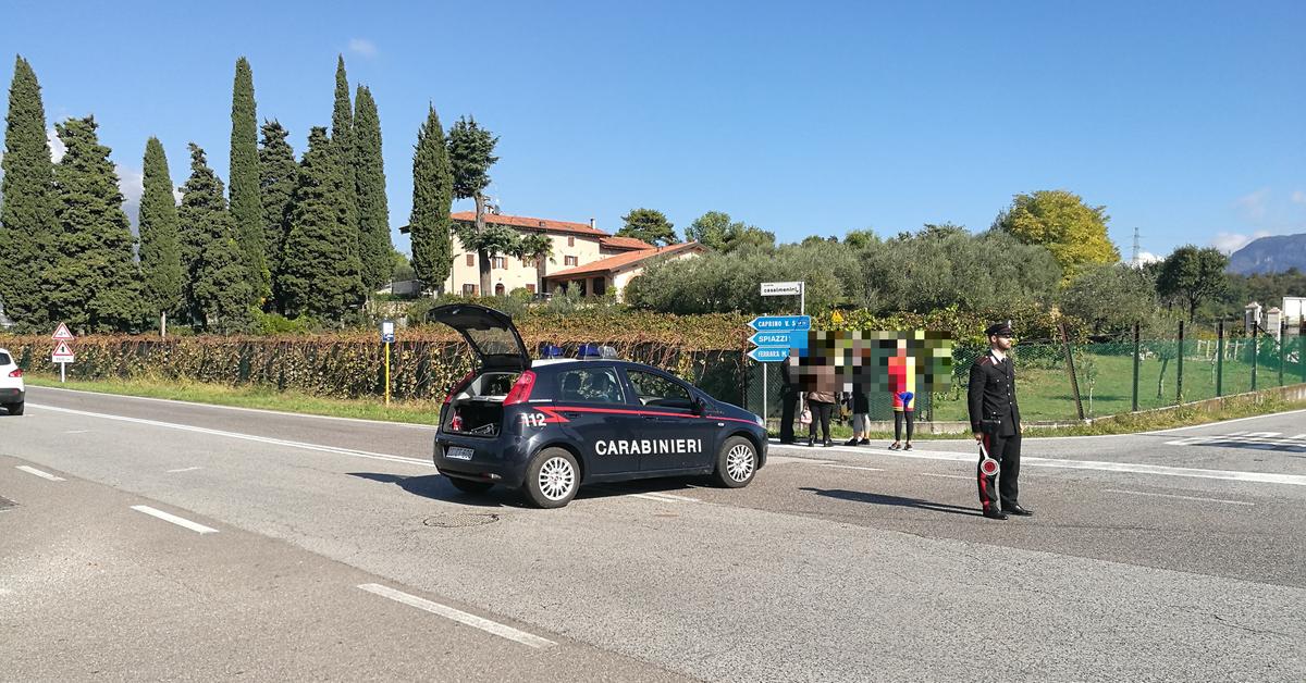 Strage continua Ciclista investito muore ad Affi - Garda Baldo - L'Arena - L'Arena