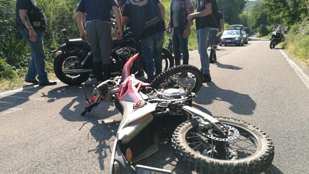 Frontale tra moto, due i feriti: grave 16enne veronese - Bussolengo ... - L'Arena