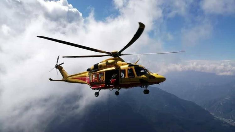 L'elicottero di Trentino Emergenza