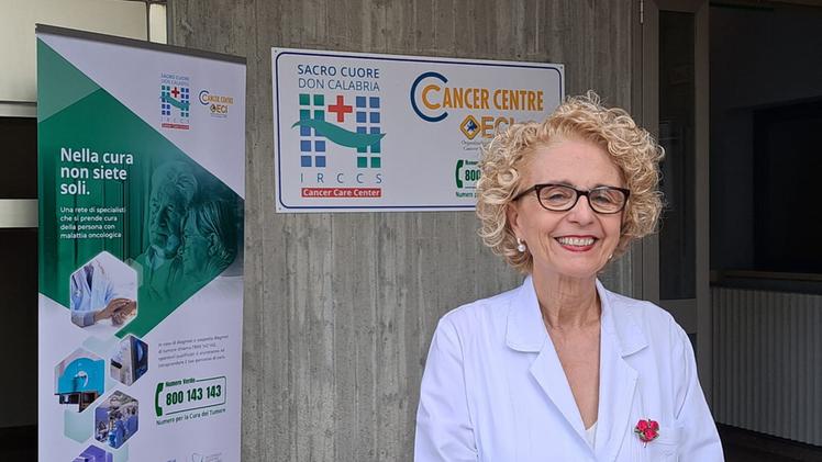 Il direttore del Dipartimento oncologico del Sacro Cuore Don Calabria, la dottoressa Stefania Gori