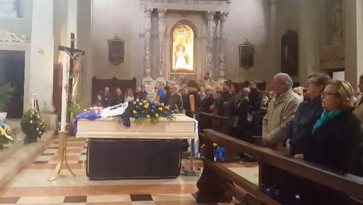 I funerali di Elena Bazerla a Bardolino