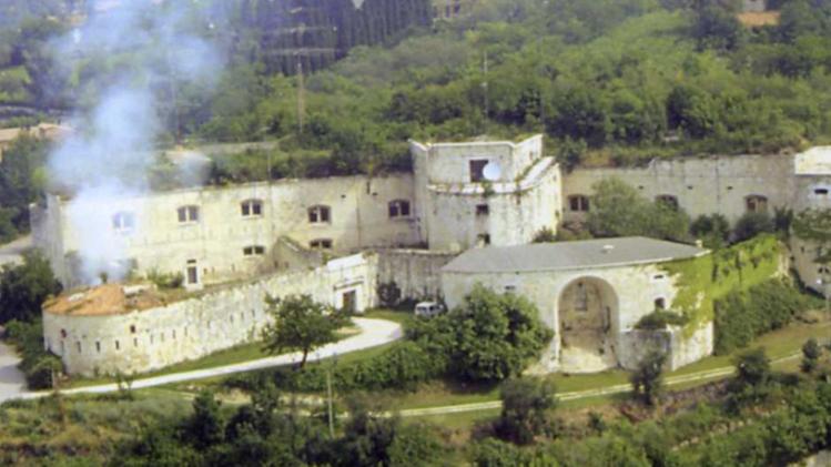 Forte San Mattia, sulle Torricelle, è ancora ben conservato