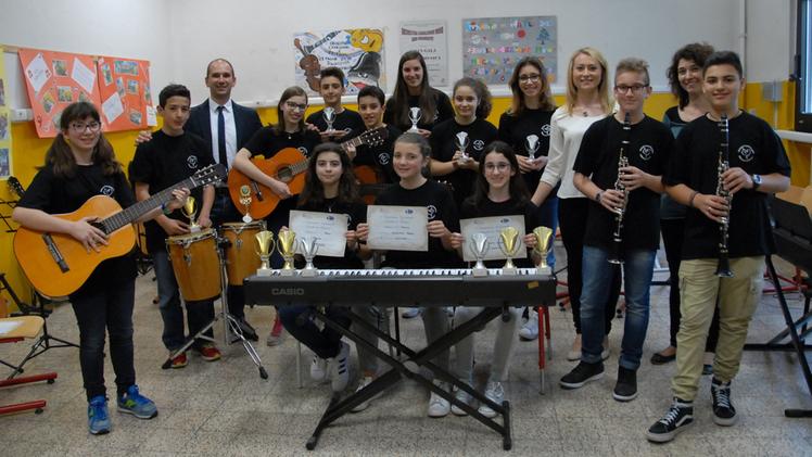 Gli studenti del musicale premiati al concorso FOTO PECORA