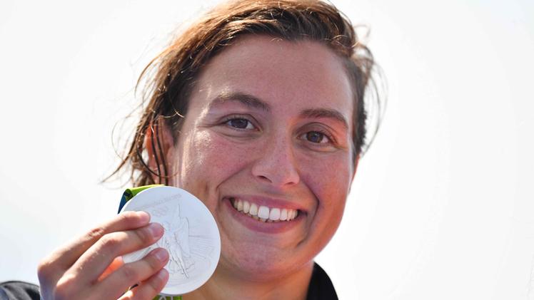 Rachele Bruni, argento nei 10 km nuoto