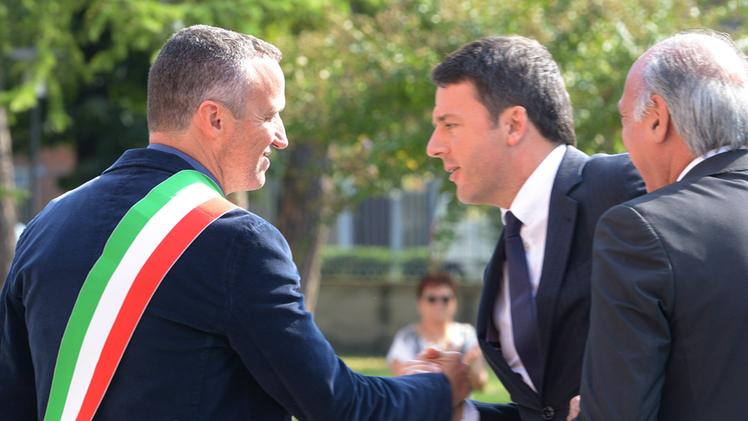 Flavio Tosi e Matteo Renzi