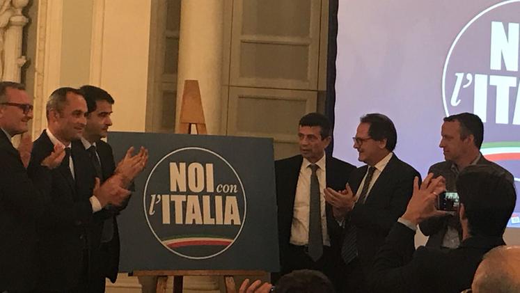 La presentazione di Noi per l'Italia