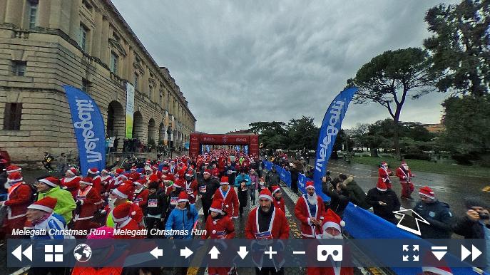 Visita virtuale alla Melegatti Christmas Run