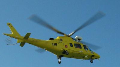 Un elicottero dell'elisoccorso sta intervenendo a Posina