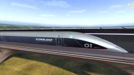 Il rendering di Hyperloop