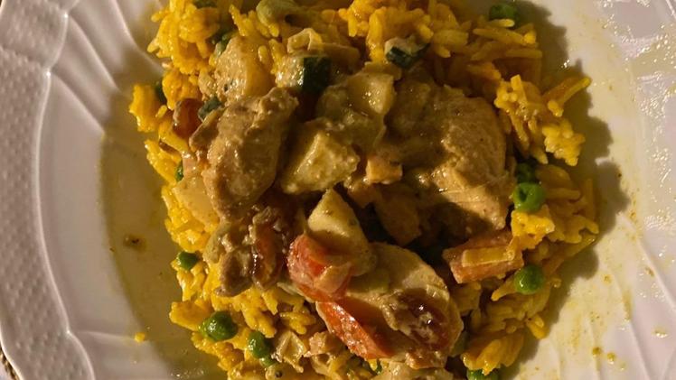 Curry, curcuma e Basmati per il pollo di Federica