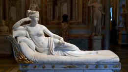 La statua di Paolina Borghese del Canova