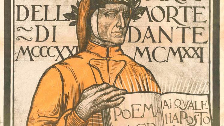 Manifesto ufficiale delle celebrazioni di Dante