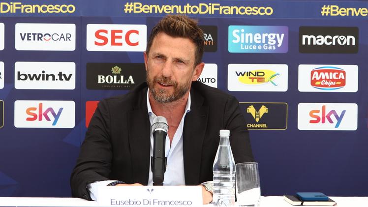Eusebio Di Francesco in conferenza stampa (Fotoexpress)