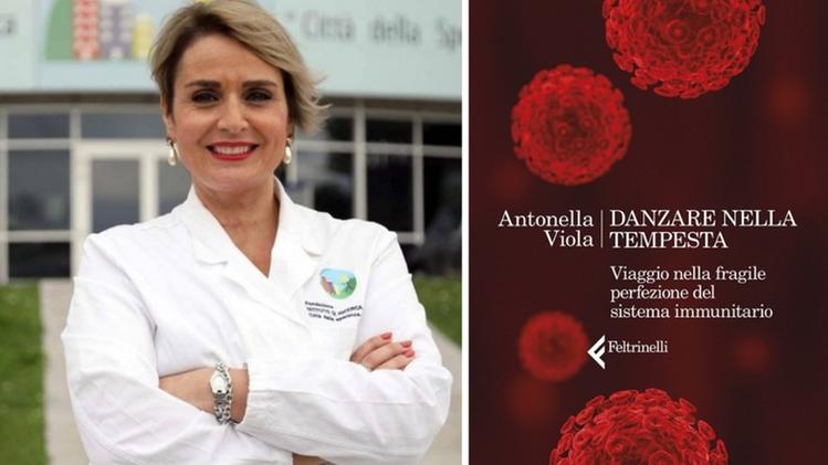 L'immunologa Antonella Viola e il suo nuovo libro