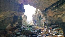 Nella grotta del Ciabattino (Mafrici)
