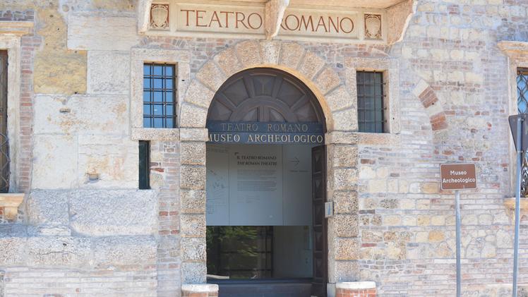 L'ingresso del Museo archeologico al Teatro Romano