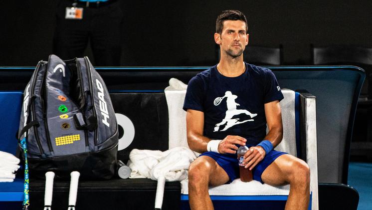 Novak Djokovic di nuovo in stato di fermo in Australia