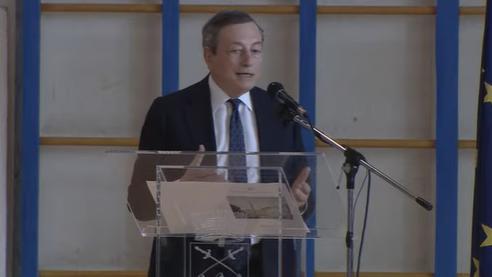 Il discorso di Draghi alla scuola di Sommacampagna