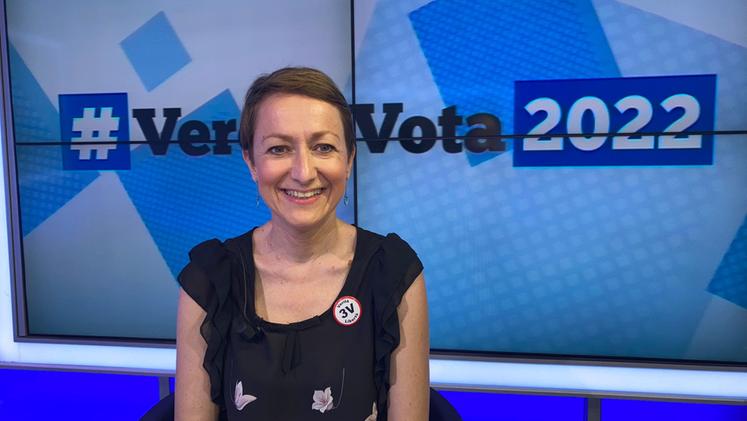 Anna Sautto, candidata sindaco per 3V, Verità e Libertà