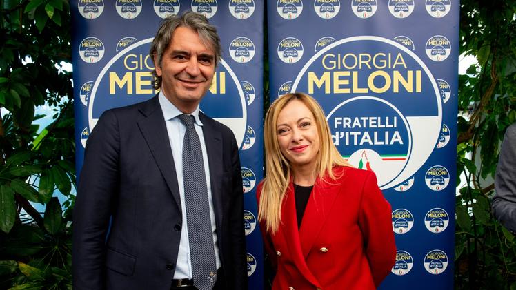 Il sindaco Sboarina e Giorgia Meloni