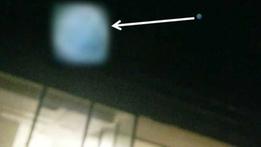 L'oggetto volante non identificato (Ufo) ripreso sopra Soave