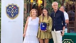 La premiazione di Francesca Santoni