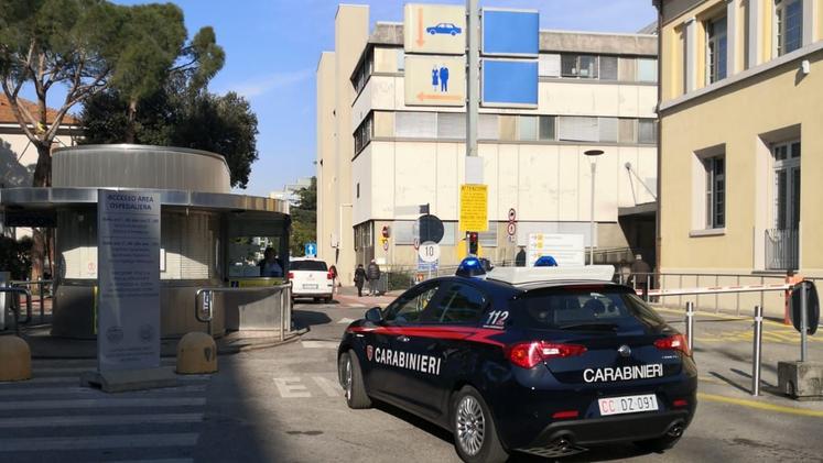 I carabinieri all'Ospedale di Borgo Trento