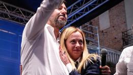 Salvini e Meloni a Verona per sostenere Sboarina