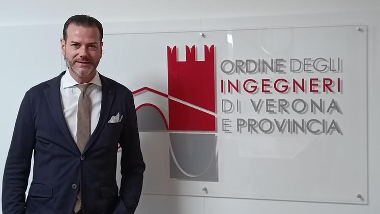 Matteo Limoni, nuovo presidente dell'Ordine degli ingegneri di Verona e provincia