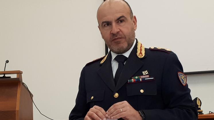 Il comandante della polizia stradale Girolamo Lacquaniti
