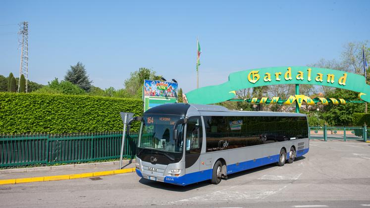 L'autobus Atv che porta a Gardaland