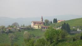 Una veduta  di Sprea, frazione di Badia Calavena
