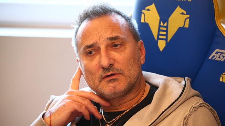 Maurizio Setti presidente dell’Hellas Verona