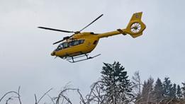E' intervenuto l'elicottero di Verona Emergenza (foto d'archivio)