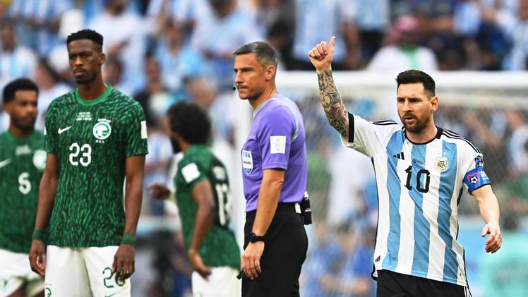 Mondiali, Argentina sconfitta dall'Arabia Saudita
