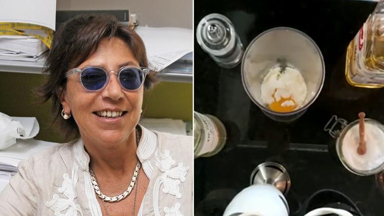 Fabiana Marcolini, giornalista de L'Arena, e la sua maionese light