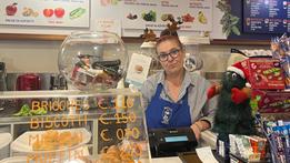 Ai primi posti Francesca Mosone, titolare del Caffè Dersut di San Massimo FOTO CHIAMENTI