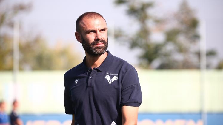 Paolo Sammarco, allenatore della Primavera Hellas (fotoExpress)