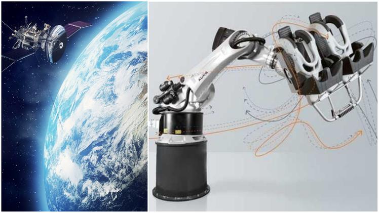 Il robot con braccio antropomorfo per preparare ai viaggi nello spazio realizzato su progetto dell’azienda Extreme Analyses Engineering di Casaleone