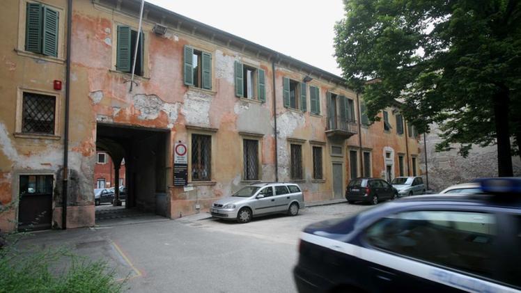 La sede della polizia locale di Verona