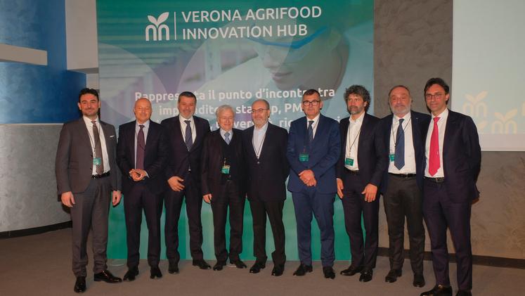 I firmatari del Verona Agrifood Hub